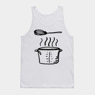 Retro Pot of Soup Tank Top